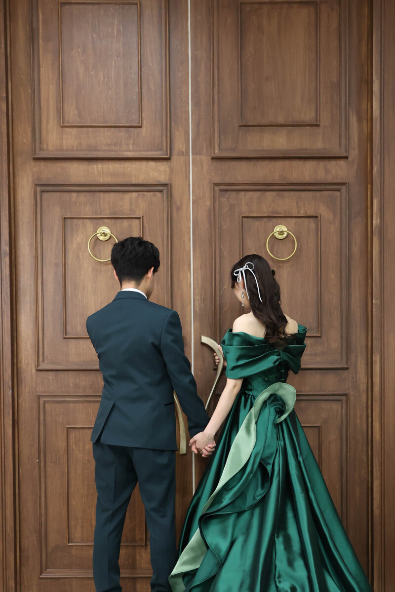 カラードレス×木扉