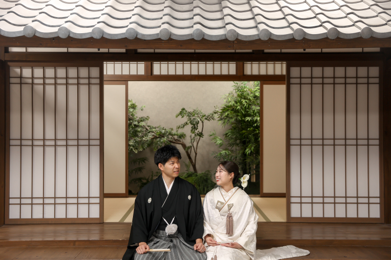 和の趣に包まれて
