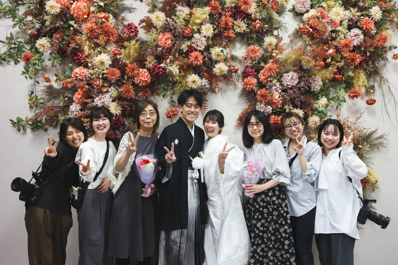 みんなでピース！