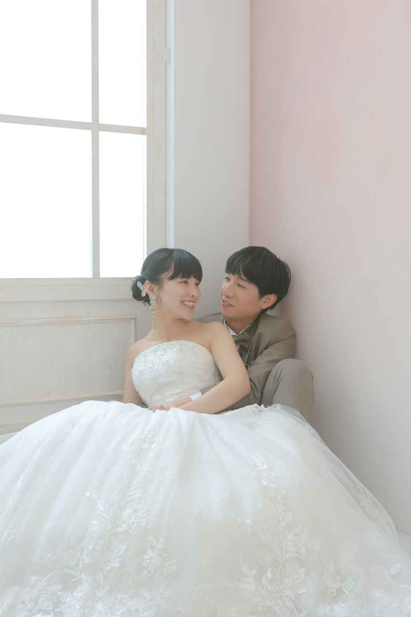 見つめ合う幸せな瞬間