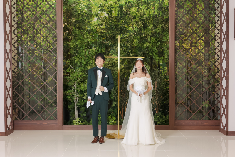 チャペルからスタート!