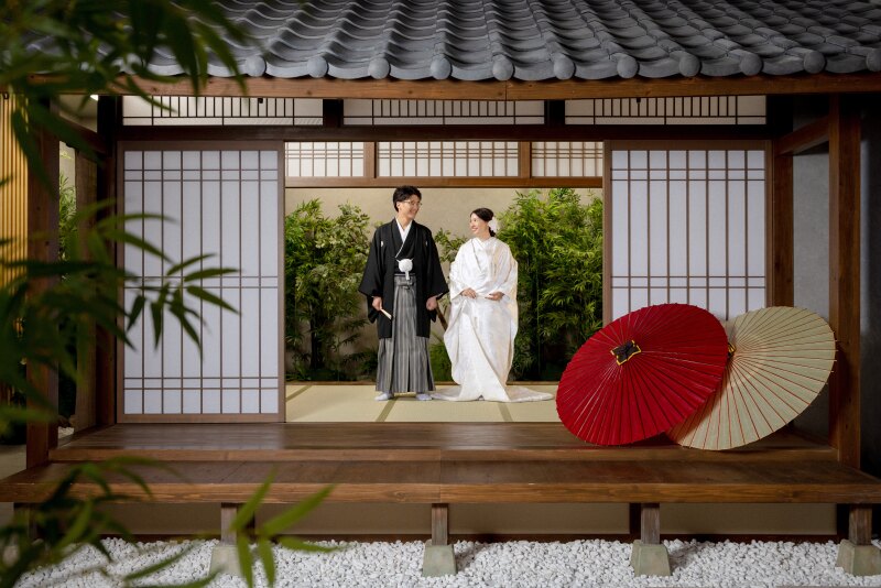 白無垢にお召し替え