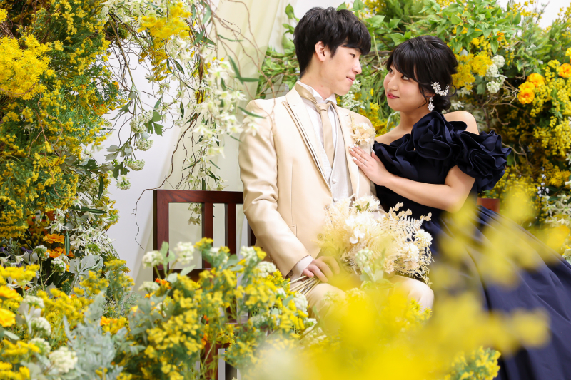 新婦さまお衣装チェンジ