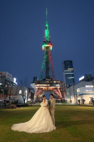 久屋大通りでロマンチックな思い出を