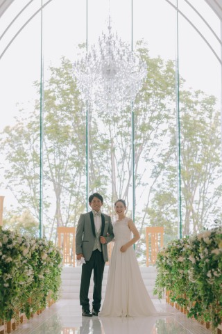 【洋装ロケーションプラン】チャペルでの前撮り撮影