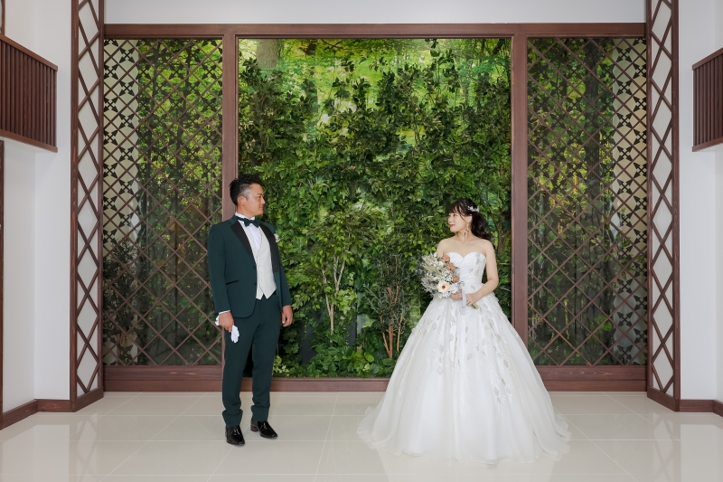 洋装の撮影スタート!