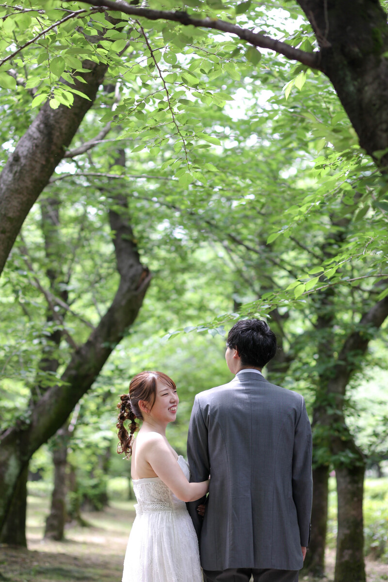 【和装スタジオ洋装ロケーションプラン】凛と優しく