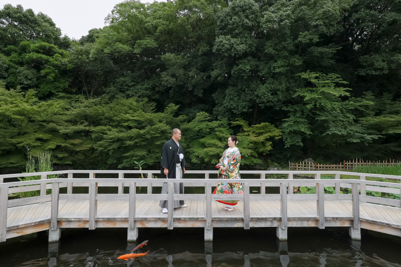 橋でのショット