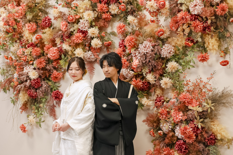 オレンジの花と