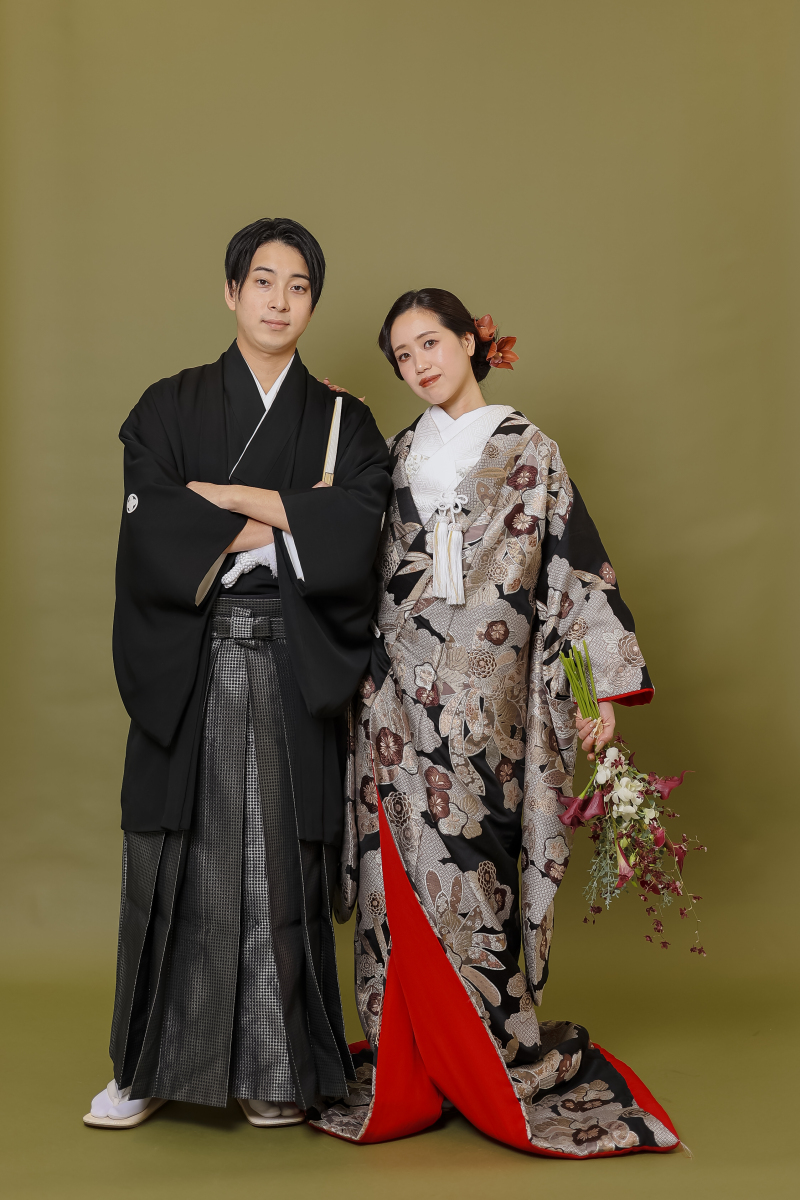 キリッとおしゃれなお二人の雰囲気も