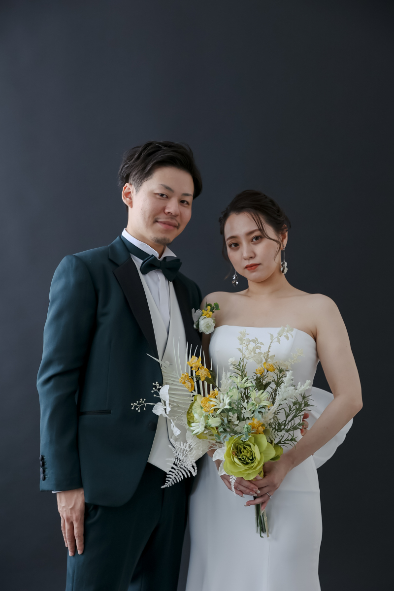 ウエディングドレスにチェンジ！