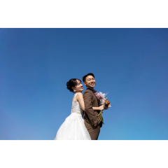 晴天の庄内緑地公園