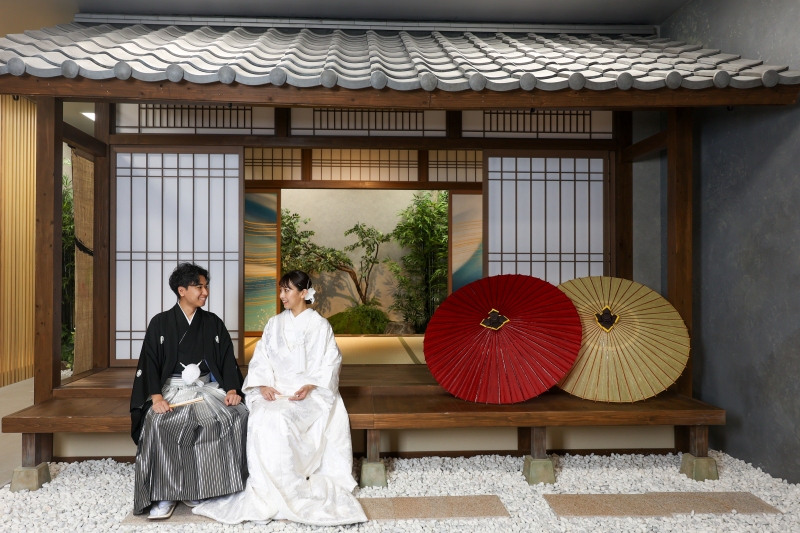 和の雰囲気を楽しめる庭園で