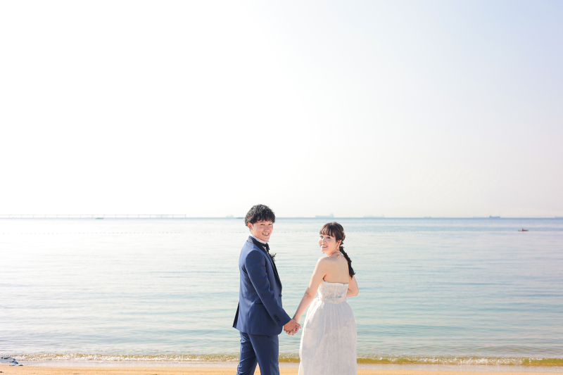 【洋装ロケーション和装スタジオ】青空の下、君のとなり