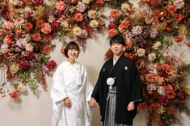 【和装洋装スタジオプラン】今日という素敵な瞬間を