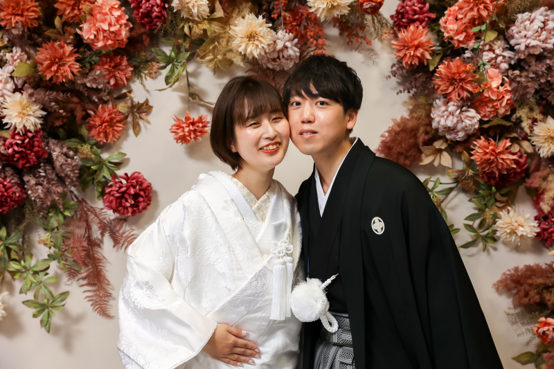 普段の自然な表情のお二人を