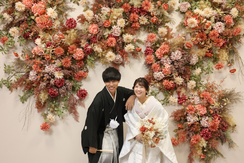 華やかさをプラス