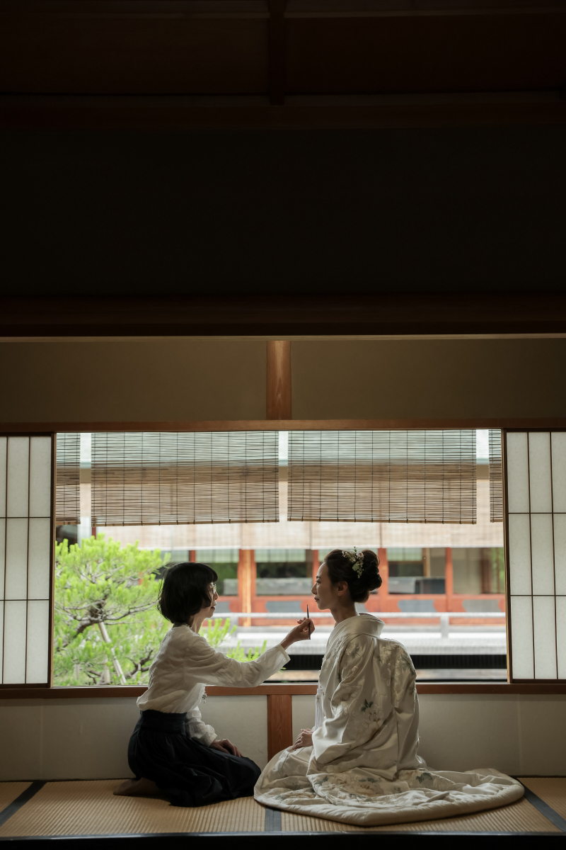 花嫁支度のひととき