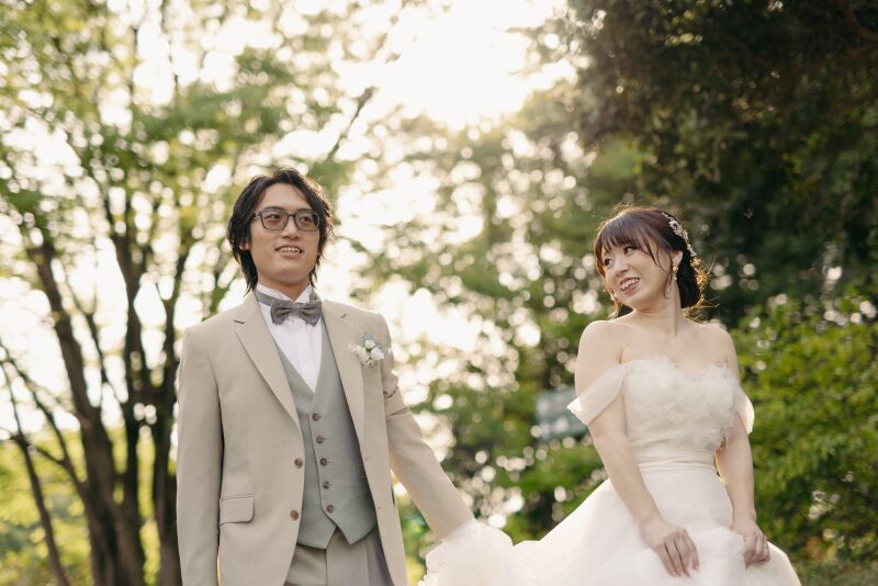 大自然のなか優雅なお散歩