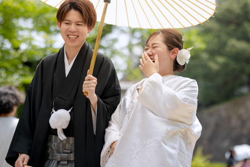 何気ない瞬間の表情にふたりらしさが出る