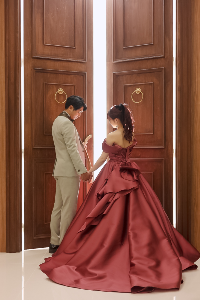 後ろから差し込む光が幻想的な一枚