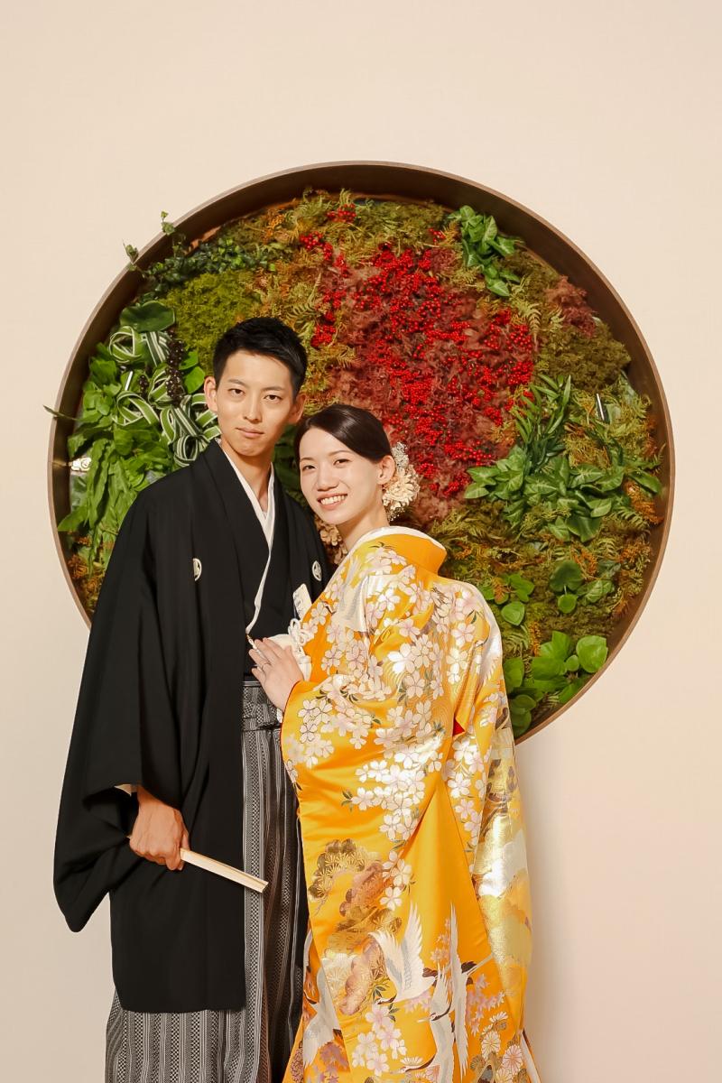 色打掛にチャンジ♪