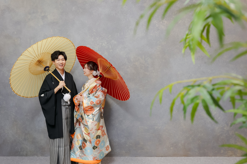 【和装スタジオ】特別な日だからこそ、お二人らしく