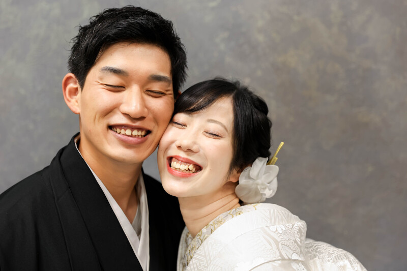 普段のお二人の自然な表情を