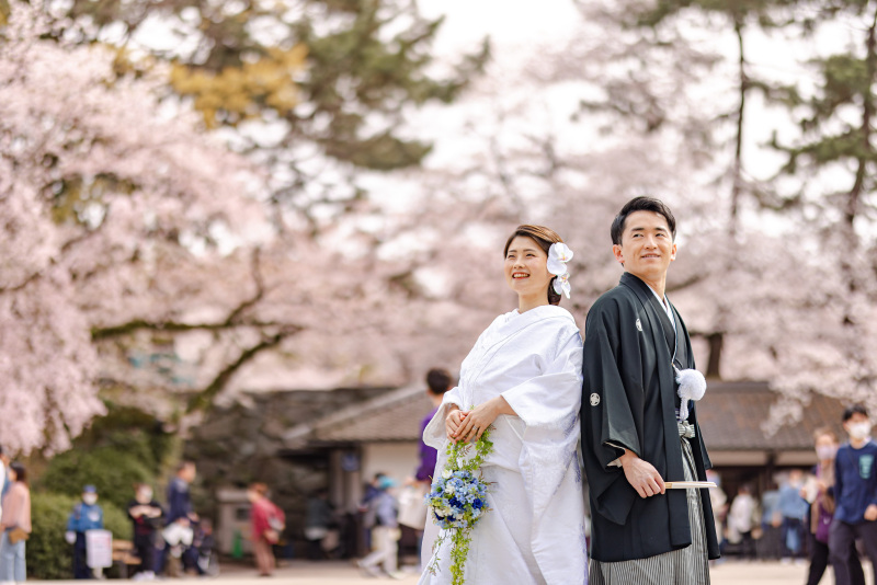春の心地よい気候の中で