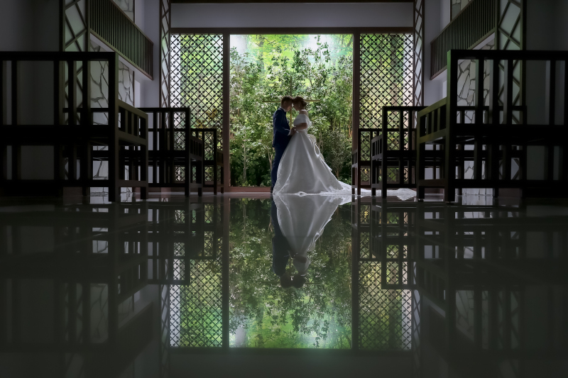 非常に美しい反射の一枚✨