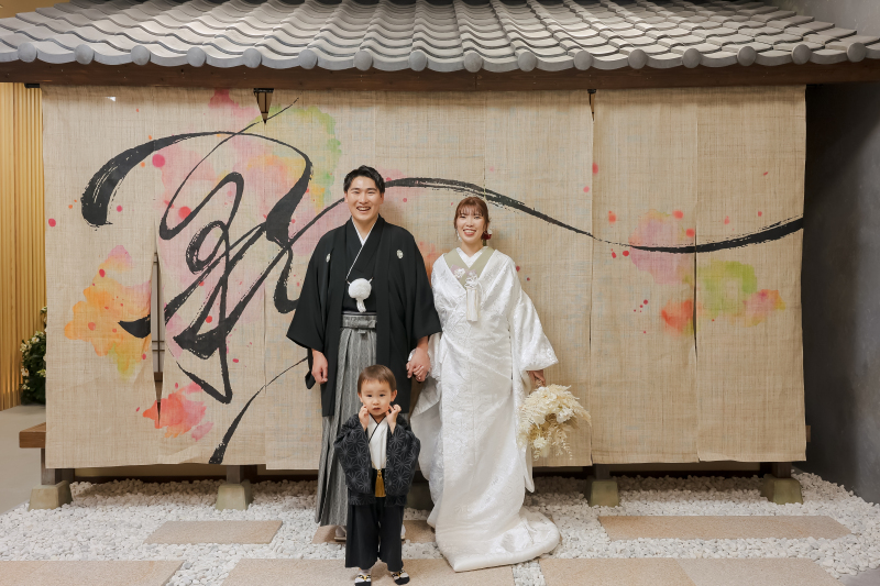 3人揃ってハイチーズ!