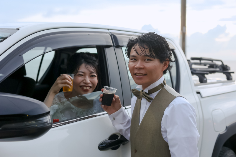 最後はオフショット!