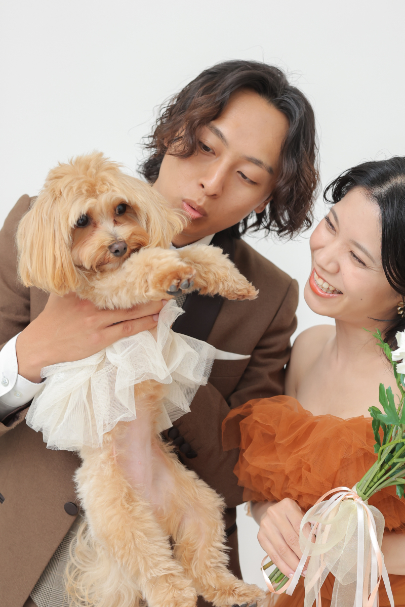 視線の先は家族の中心