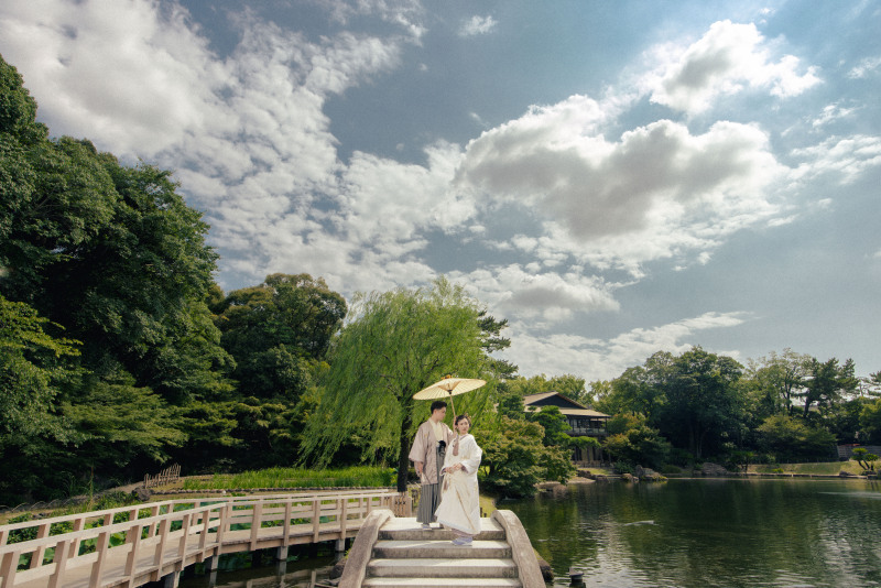 夏を感じる青空