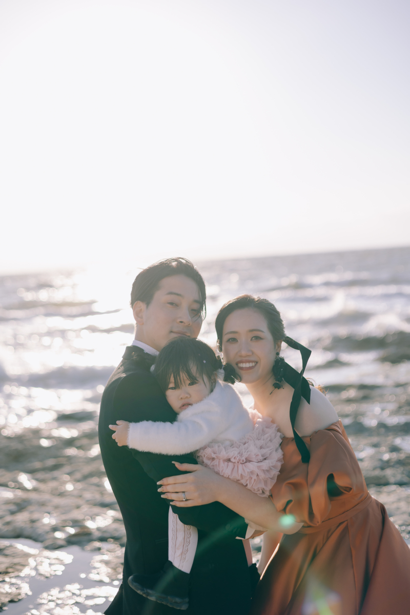 海もお二人もお子様もキラキラ✳︎