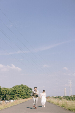 【洋装ロケーションプラン】幸せに向かって走り出す