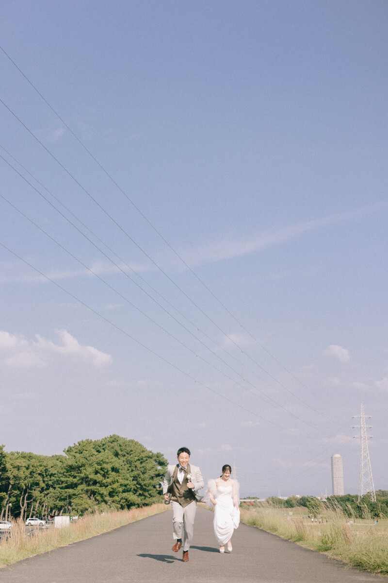 【洋装ロケーションプラン】幸せに向かって走り出す