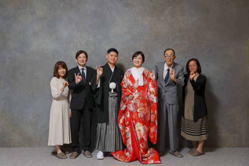 新郎さまの思い出のポーズで