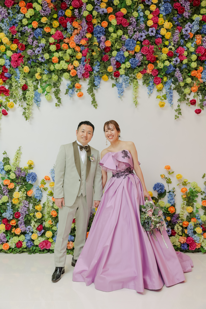 カラードレスへ