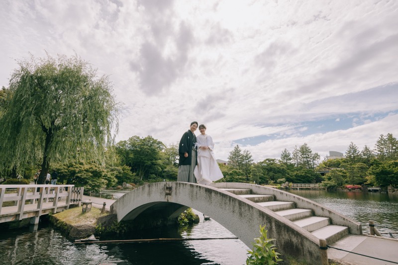 大空をバックにパシャリ