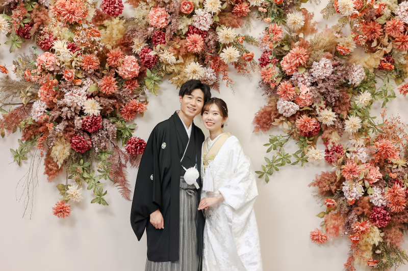 お生に囲まれて