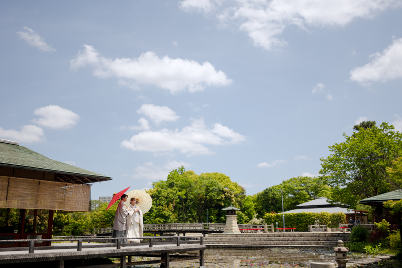 日本庭園でのひととき