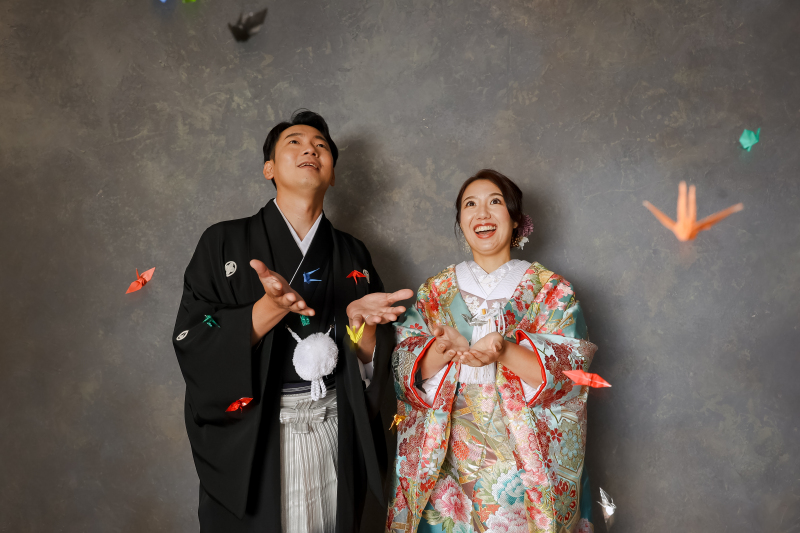 折り鶴が舞う!?