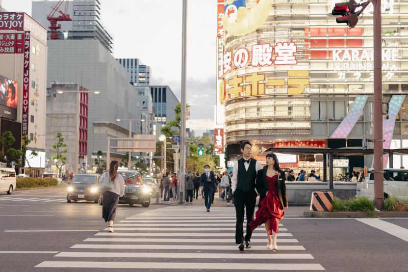 これが名古屋の栄