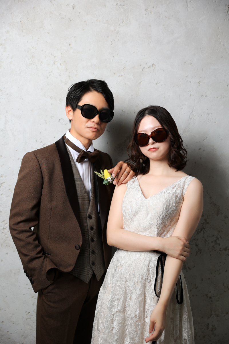 サングラスを使って