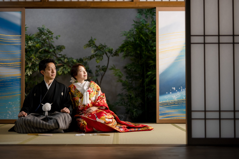 お二人の表情がとっても素敵な一枚