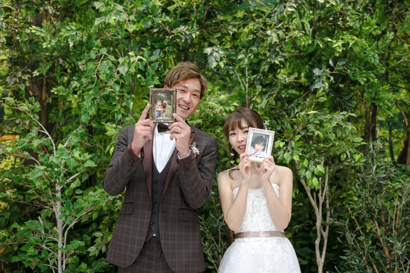 幼少期のお写真と一緒に!