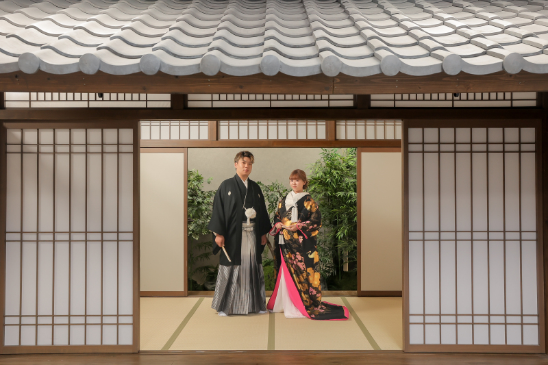 和の美に彩られた門出