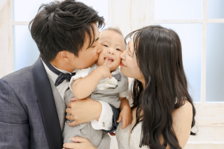 【洋装スタジオプラン】大切な家族とかけがえのない時間を