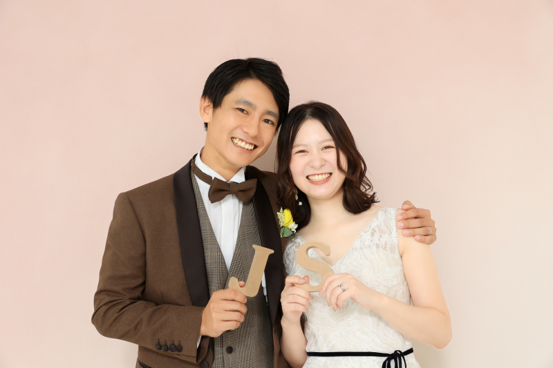 【和装洋装スタジオプラン】前撮りをお二人らしく楽しむ!